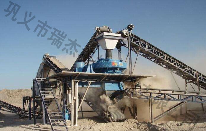 砂石生產線圖例